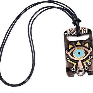 The Legend of Zelda Breath of the Wild Necklace,Big Eyes Logo Pendant